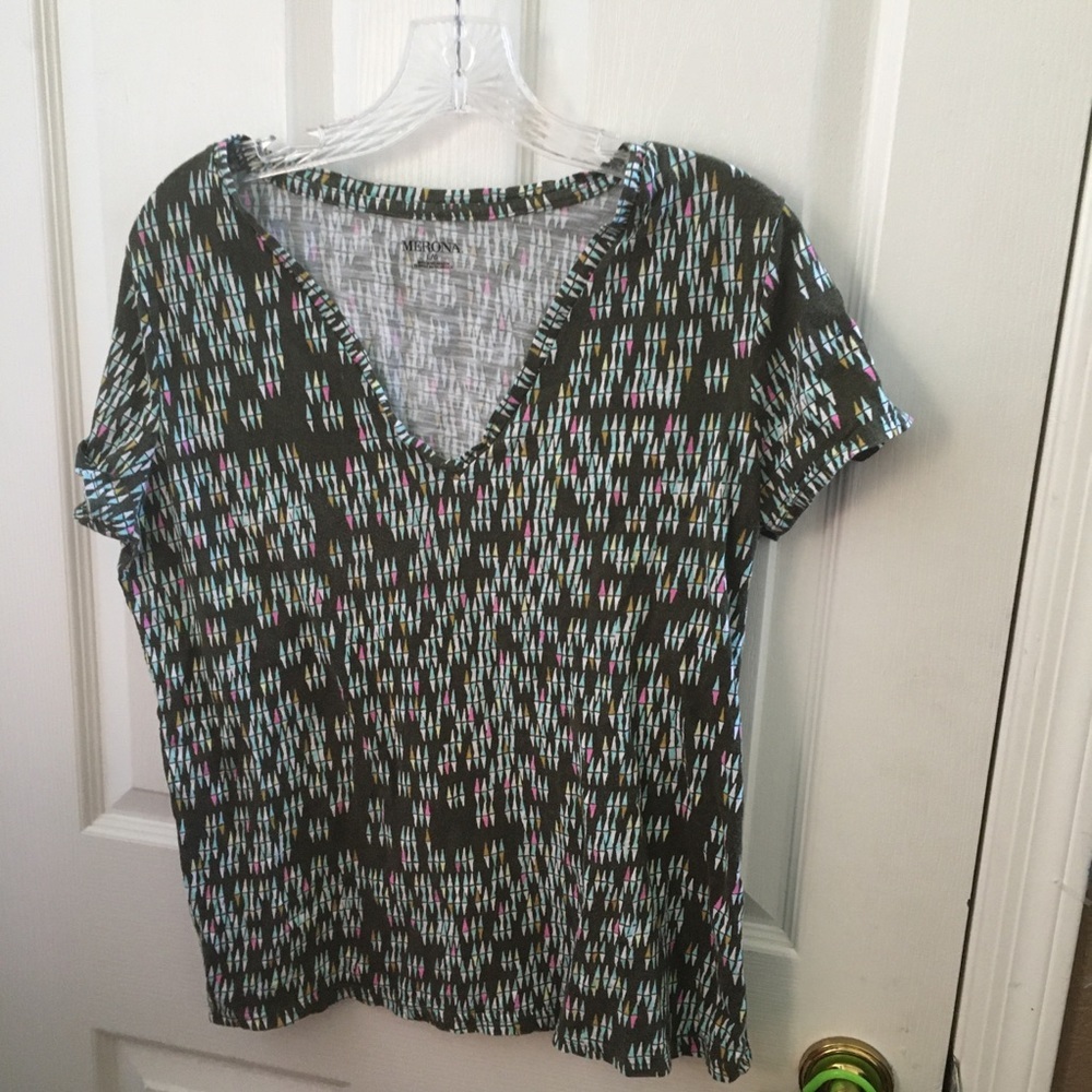 Ladies merona tee large